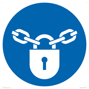 Mandatory: Keep locked